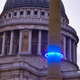 Illustration for article titled Glowing rings around Londons monuments show how high sea levels could rise